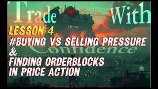 Lesson Four - Buy Sell Pressure and Order Blocks